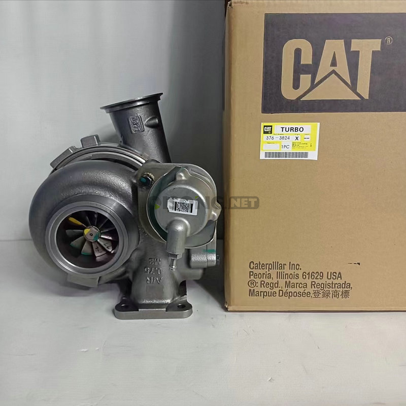 卡特彼勒390E 390F挖掘機渦輪增壓器376-3824 卡特C18發動機配件